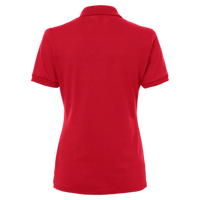 Jerzees Women's Dri-Power® Polo, True Red, Back view