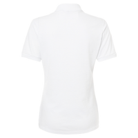 Jerzees Women's Dri-Power® Polo, White, Back view