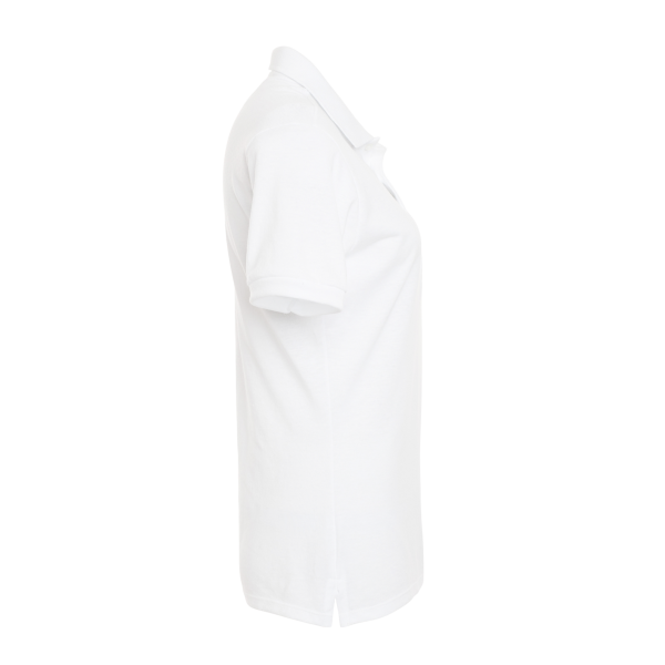 Jerzees Women's Dri-Power® Polo, White, Right Sleeve view