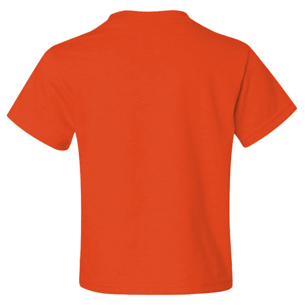 Jerzees Youth Dri-Power® 50/50 T-Shirt, Burnt Orange, Back view
