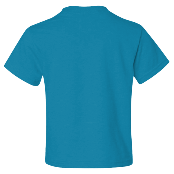 Jerzees Youth Dri-Power® 50/50 T-Shirt, California Blue, Back view