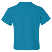 Jerzees Youth Dri-Power® 50/50 T-Shirt, California Blue, Back view