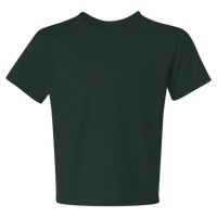 Jerzees Youth Dri-Power® 50/50 T-Shirt, Forest Green, Front view