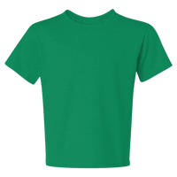 Jerzees Youth Dri-Power® 50/50 T-Shirt, Kelly, Front view