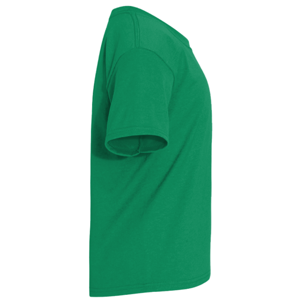 Jerzees Youth Dri-Power® 50/50 T-Shirt, Kelly, Right Sleeve (Short) view