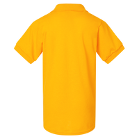 Jerzees Youth Dri-Power® Polo, Gold, Back view
