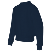 Jerzees Youth NuBlend® Crewneck Sweatshirt, J. Navy, Left Sleeve view