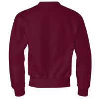 Jerzees Youth NuBlend® Crewneck Sweatshirt, Maroon, Back view