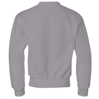Jerzees Youth NuBlend® Crewneck Sweatshirt, Oxford, Back view