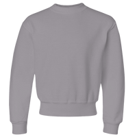 Jerzees Youth NuBlend® Crewneck Sweatshirt, Oxford, Front view