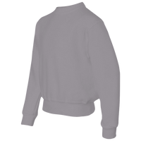 Jerzees Youth NuBlend® Crewneck Sweatshirt, Oxford, Left Sleeve view
