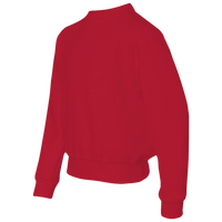 Jerzees Youth NuBlend® Crewneck Sweatshirt, True Red, Left Sleeve view
