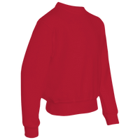 Jerzees Youth NuBlend® Crewneck Sweatshirt, True Red, Right Sleeve view