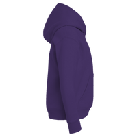 Jerzees Youth NuBlend® Hooded Sweatshirt, Deep Purple, Right Sleeve view