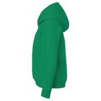 Jerzees Youth NuBlend® Hooded Sweatshirt, Kelly, Left Sleeve view