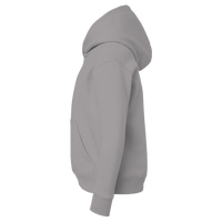 Jerzees Youth NuBlend® Hooded Sweatshirt, Oxford, Left Sleeve view