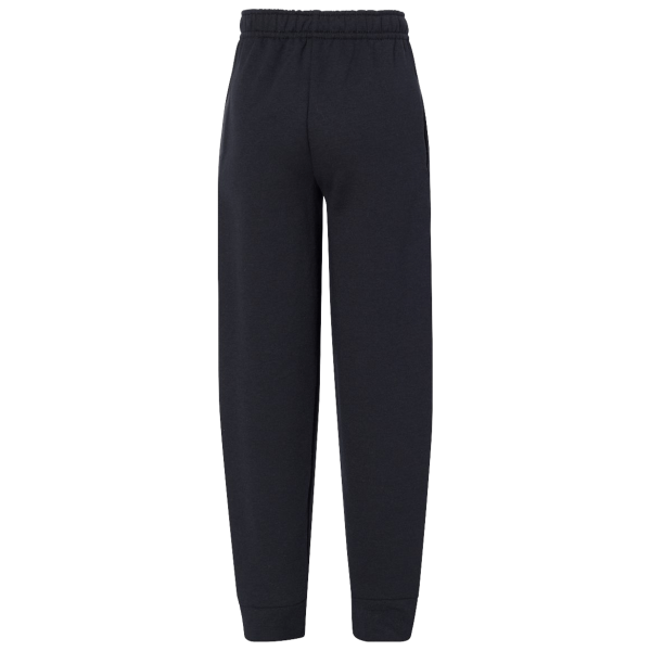 Jerzees Youth NuBlend® Joggers, Black, Back view