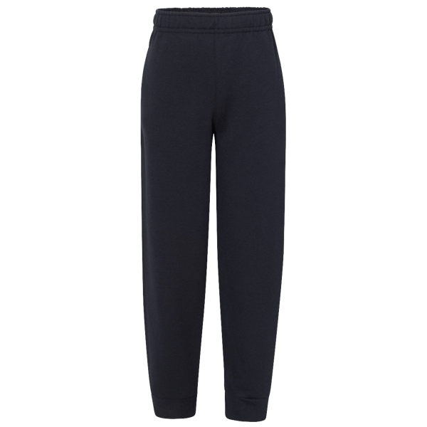 Jerzees Youth NuBlend® Joggers, Black, Front view