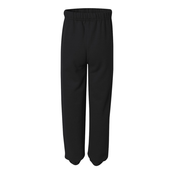 Jerzees Youth NuBlend® Sweatpants, Black, Back view