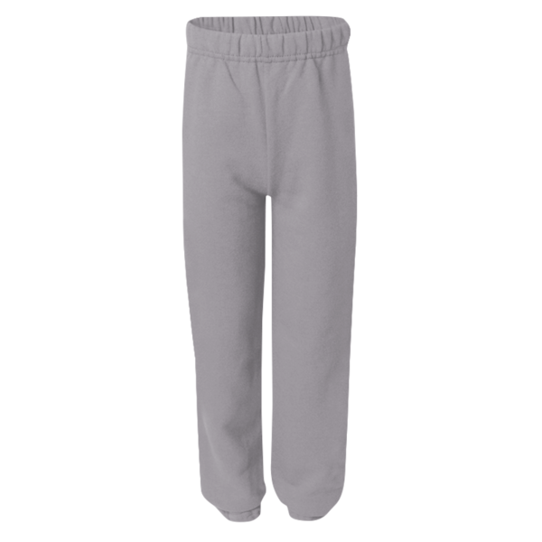 Jerzees Youth NuBlend® Sweatpants, Oxford, Front view