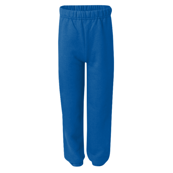 Jerzees Youth NuBlend® Sweatpants, Royal, Front view