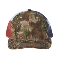 Kati Printed Mesh Trucker Cap, All Purpose / Texas Flag / Texas Flag, Front view