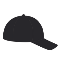 Kati Printed Mesh Trucker Cap, Black / Black / Skull, Right Side view