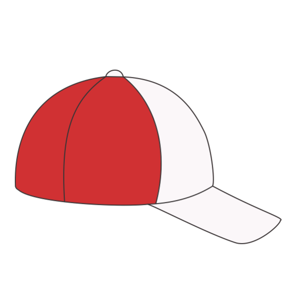 Kati Printed Mesh Trucker Cap, White / Usa Flag / Usa Flag, Right Side view