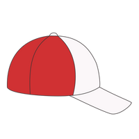 Kati Printed Mesh Trucker Cap, White / Usa Flag / Usa Flag, Right Side view