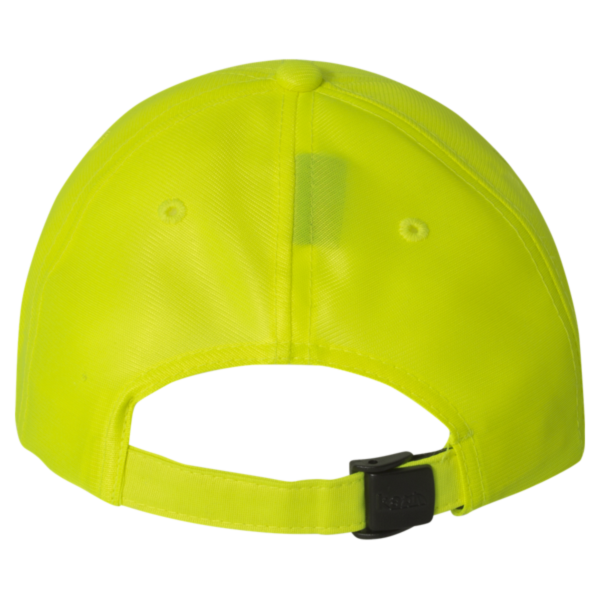 Kati Safety Cap, Neon Yellow, Back view