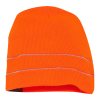 Kishigo High Viz Reflective Beanie, Orange, Back view