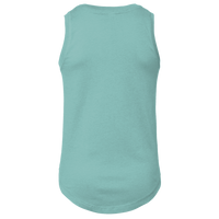 LAT Girls' Relaxed Fine Jersey Tank, Saltwater, Back view