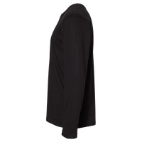 LAT Men's Fine Jersey Long Sleeve Tee, Black / Black, Left Sleeve view