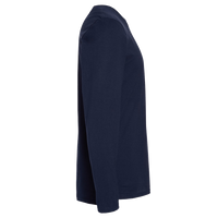 LAT Men's Fine Jersey Long Sleeve Tee, Navy / Navy, Right Sleeve view