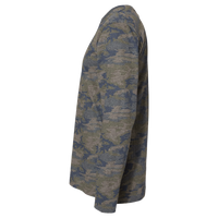 LAT Men's Fine Jersey Long Sleeve Tee, Vintage Camo / Vintage Camo, Left Sleeve view