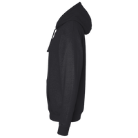 LAT Unisex Elevated Fleece Hoodie Sweatshirt, Black, Left Sleeve view