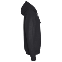 LAT Unisex Elevated Fleece Hoodie Sweatshirt, Black, Right Sleeve view