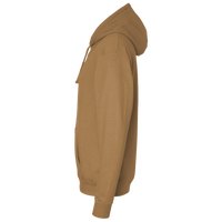 LAT Unisex Elevated Fleece Hoodie Sweatshirt, Coyote Brown, Left Sleeve view