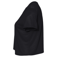 LAT Women's Boxy Tee, Blended Black, Left Sleeve view