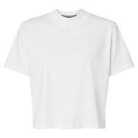 LAT Women's Boxy Tee, Blended White, Front view