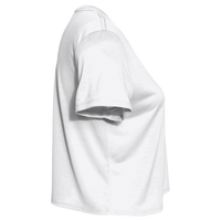 LAT Women's Boxy Tee, Blended White, Right Sleeve view