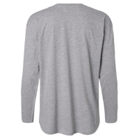 LAT Women's Fine Jersey Long Sleeve Tee, Heather, Back view