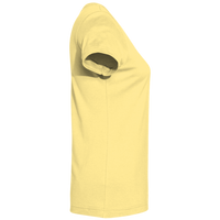 LAT Women's Fine Jersey Tee, Butter / Butter, Right Sleeve view