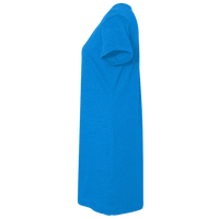 LAT Women's Fine Jersey V-Neck Coverup, Cobalt, Left Sleeve view