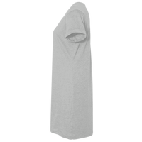 LAT Women's Fine Jersey V-Neck Coverup, Heather, Left Sleeve view