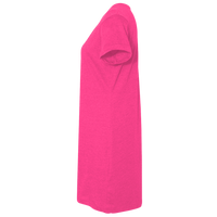 LAT Women's Fine Jersey V-Neck Coverup, Hot Pink, Left Sleeve view