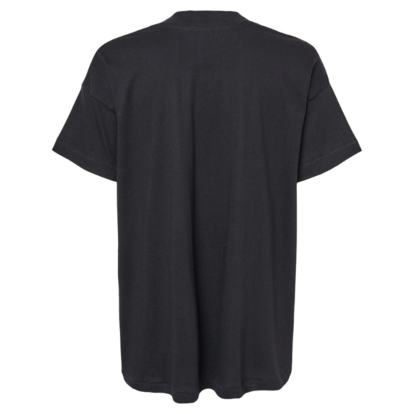LAT Women's Hi-Lo Tee, Black, Back view