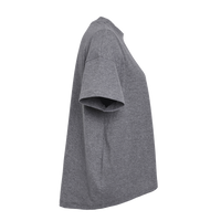 LAT Women's Hi-Lo Tee, Granite Heather, Right Sleeve view