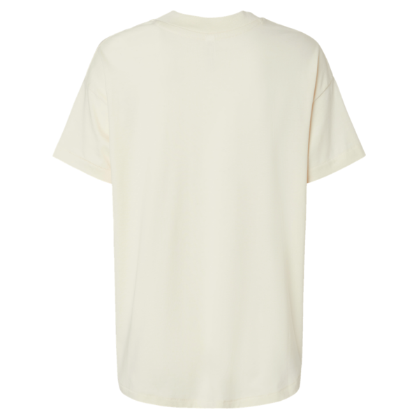 LAT Women's Hi-Lo Tee, Natural, Back view