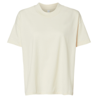 LAT Women's Hi-Lo Tee, Natural, Front view